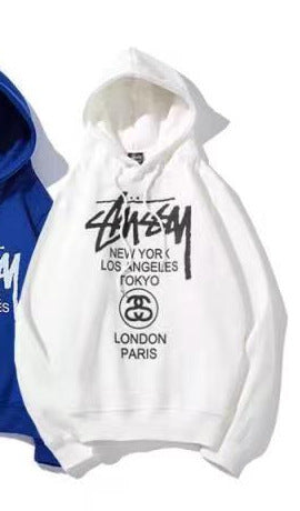 Couples Fleece Lined Hooded Sweatshirts